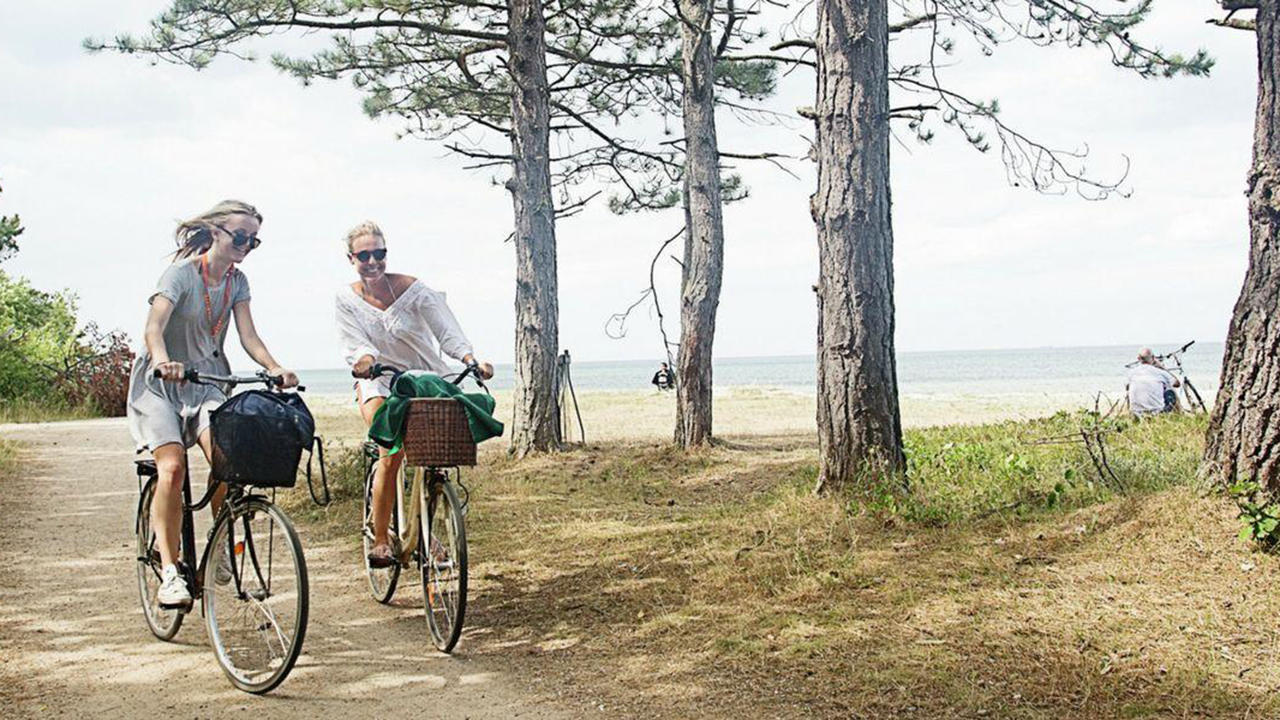 To på cykeltur i Nordsjælland