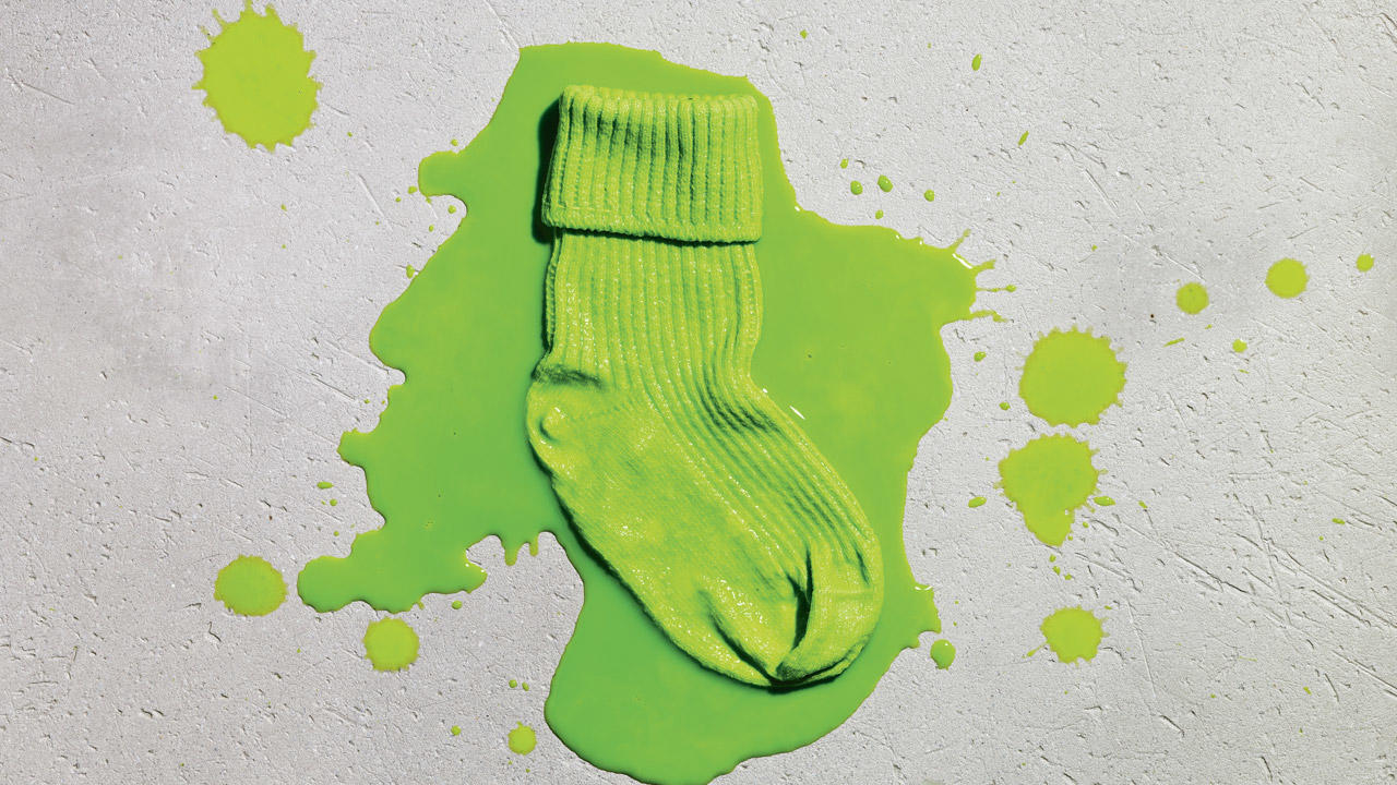 grønne sokker